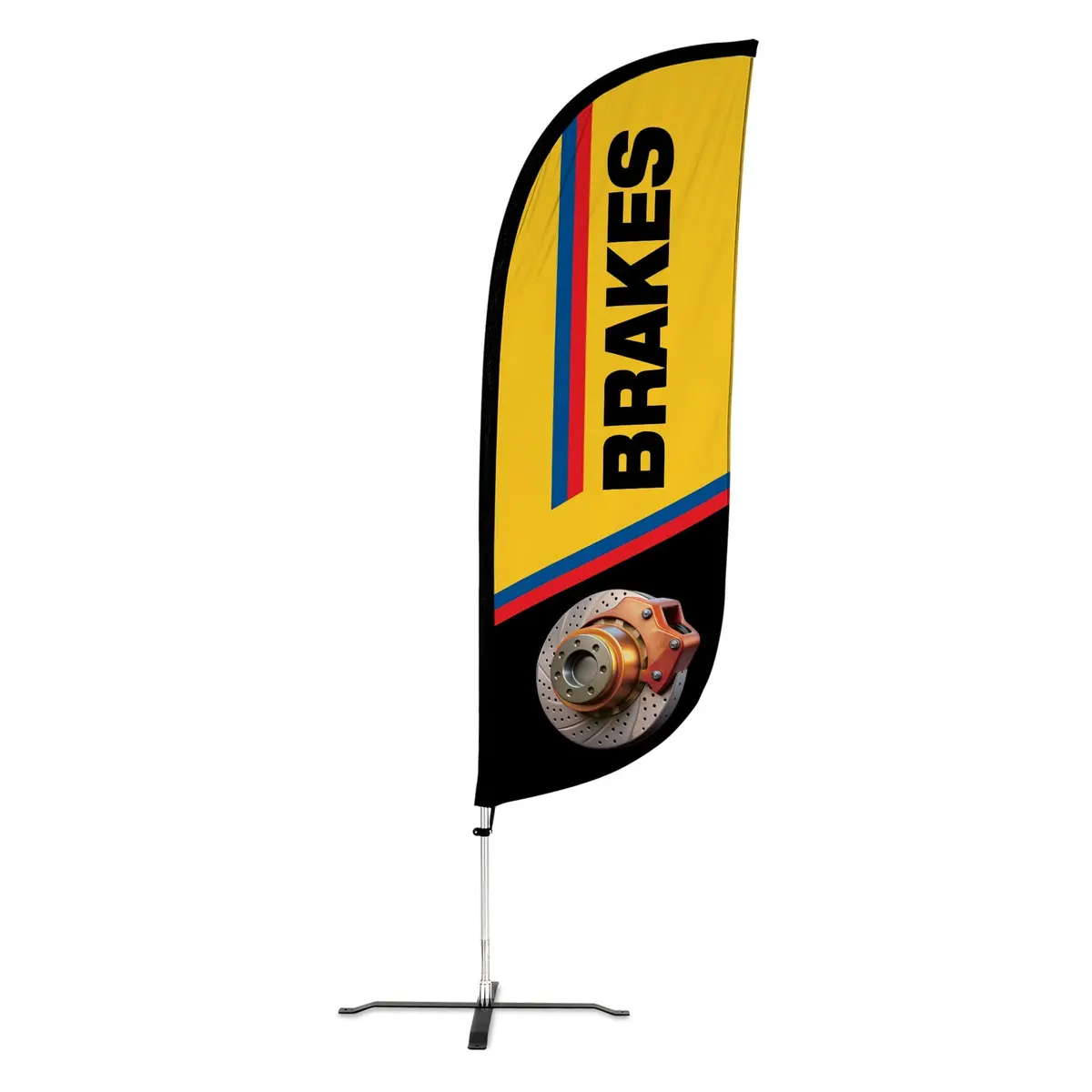 8Ft Brakes Feather Flag 3