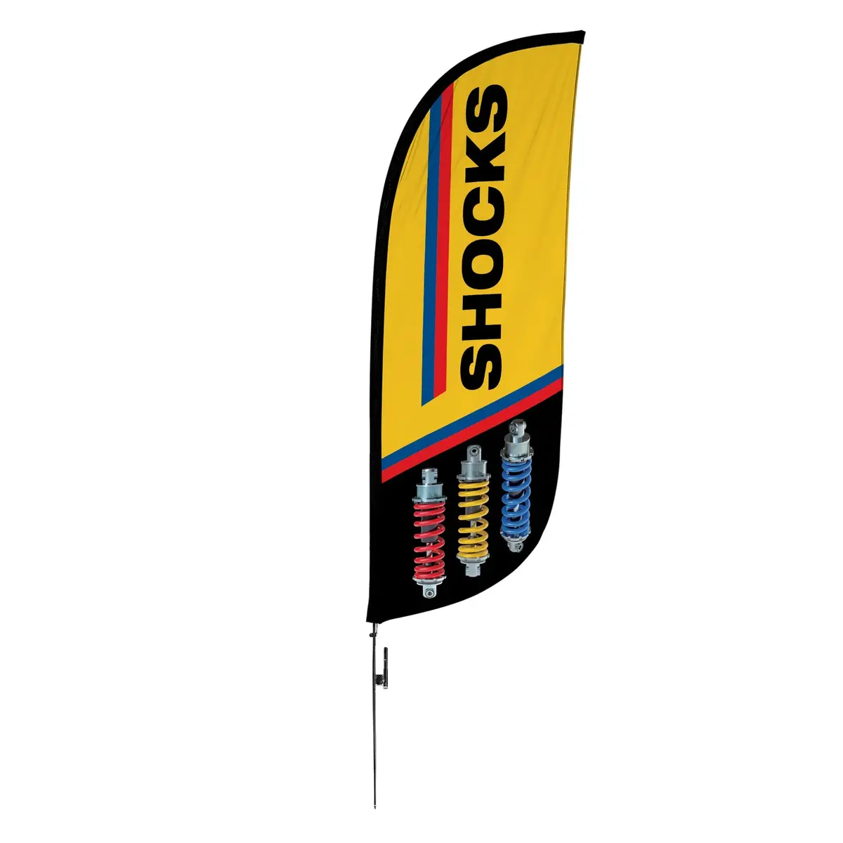 8Ft Shocks Feather Flag 7
