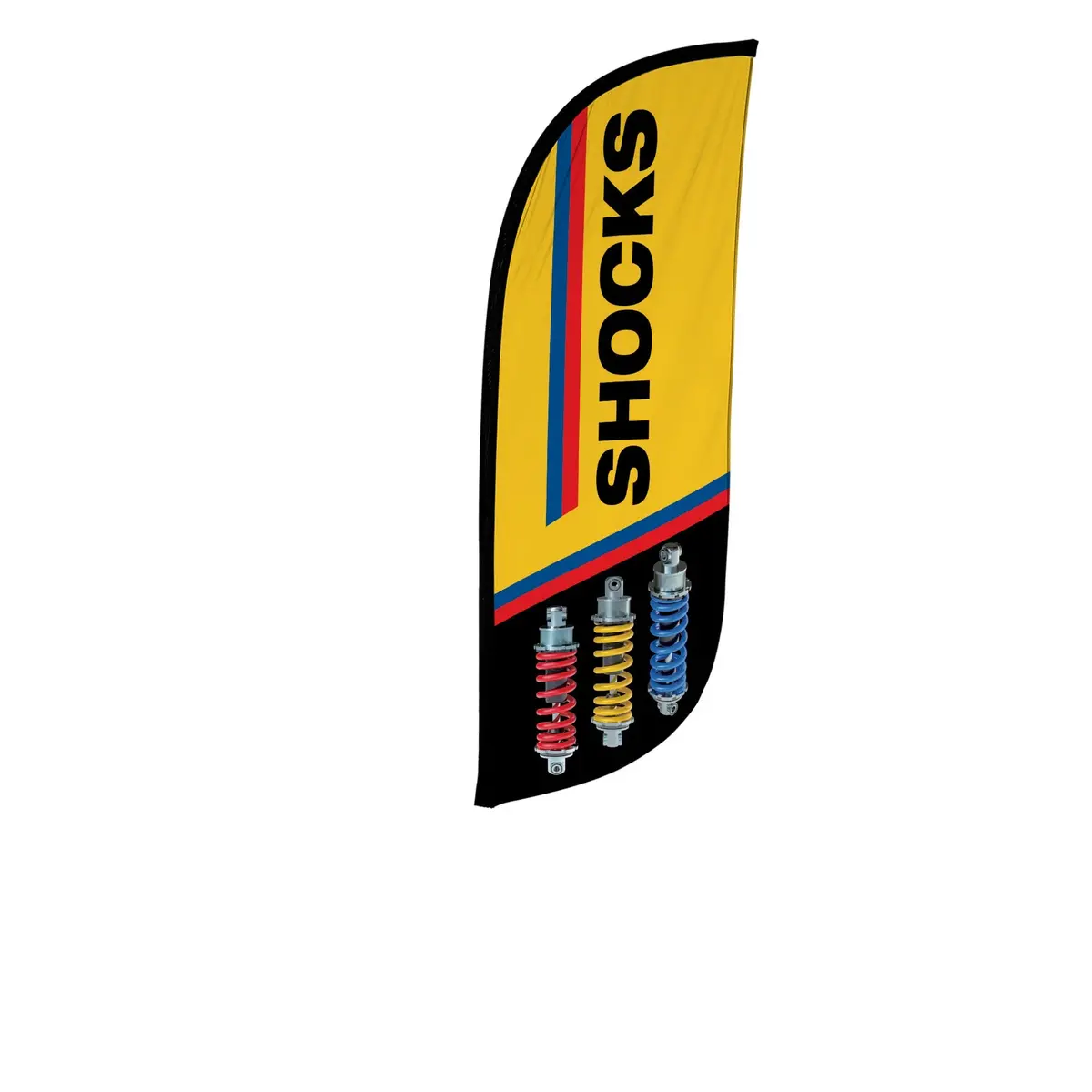 8Ft Shocks Feather Flag 6