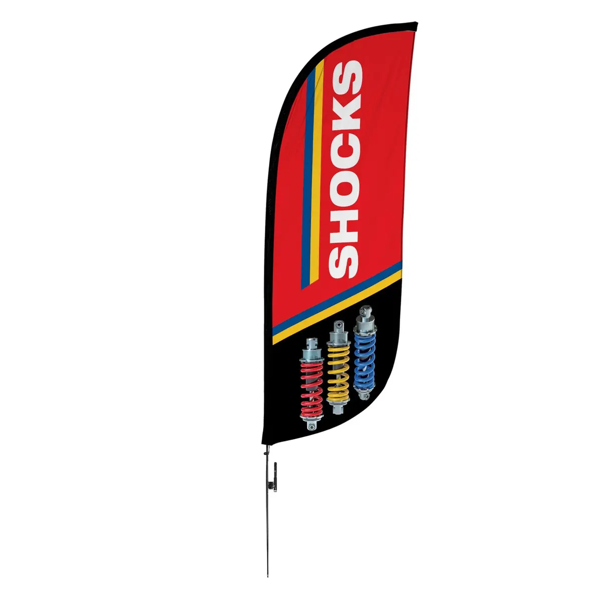 8Ft Shocks Feather Flag 2