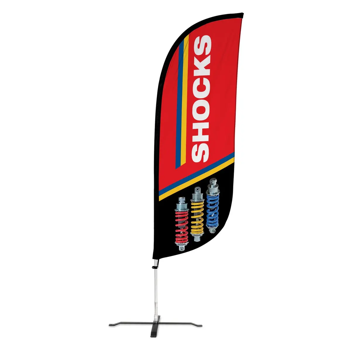 8Ft Shocks Feather Flag 3