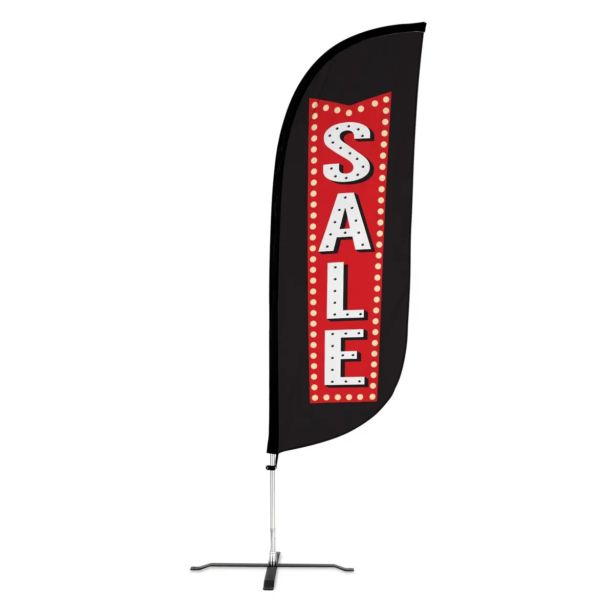 8Ft Vintage Marquee Sale Feather Flag 3