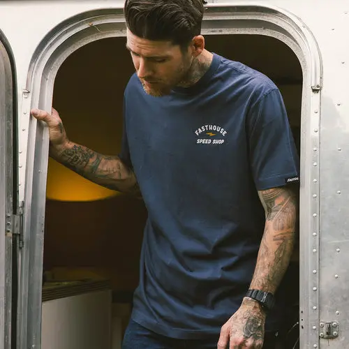 Junction Ss Tee - Indigo 2