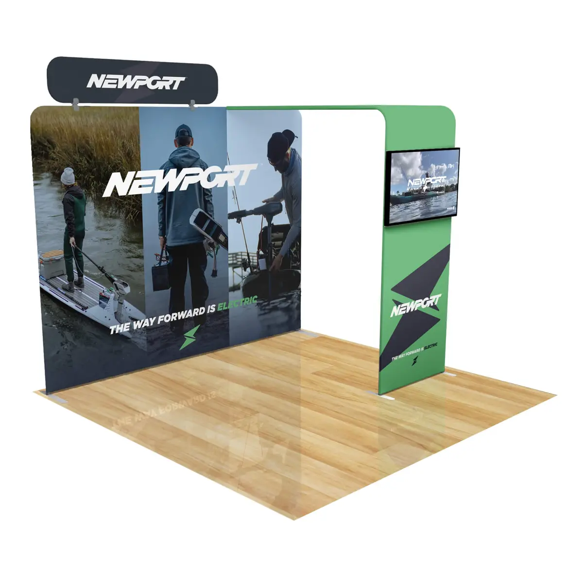 Trade Show Display With Archway 7