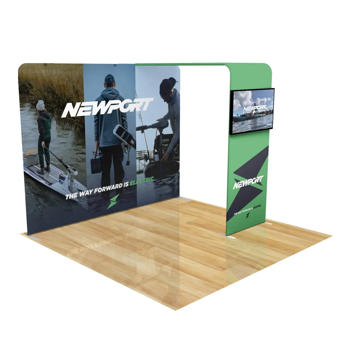 Trade Show Display With Archway 9
