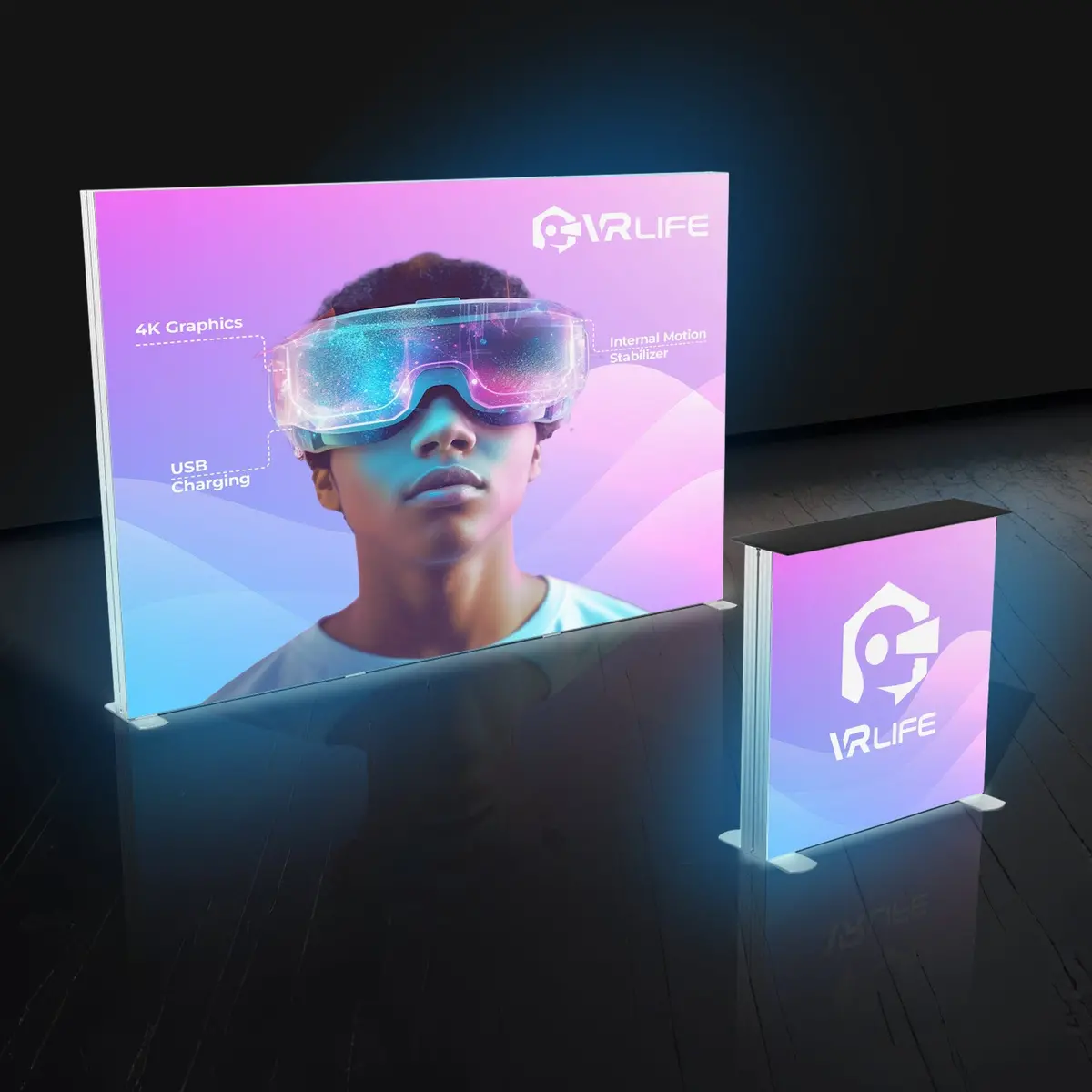 Backlit Trade Show Display Seg 3