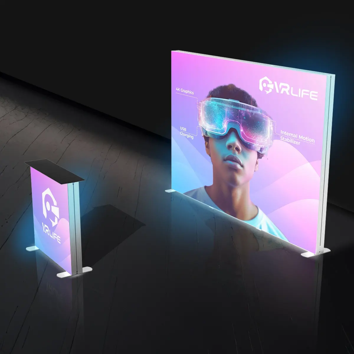 Backlit Trade Show Display Seg 3