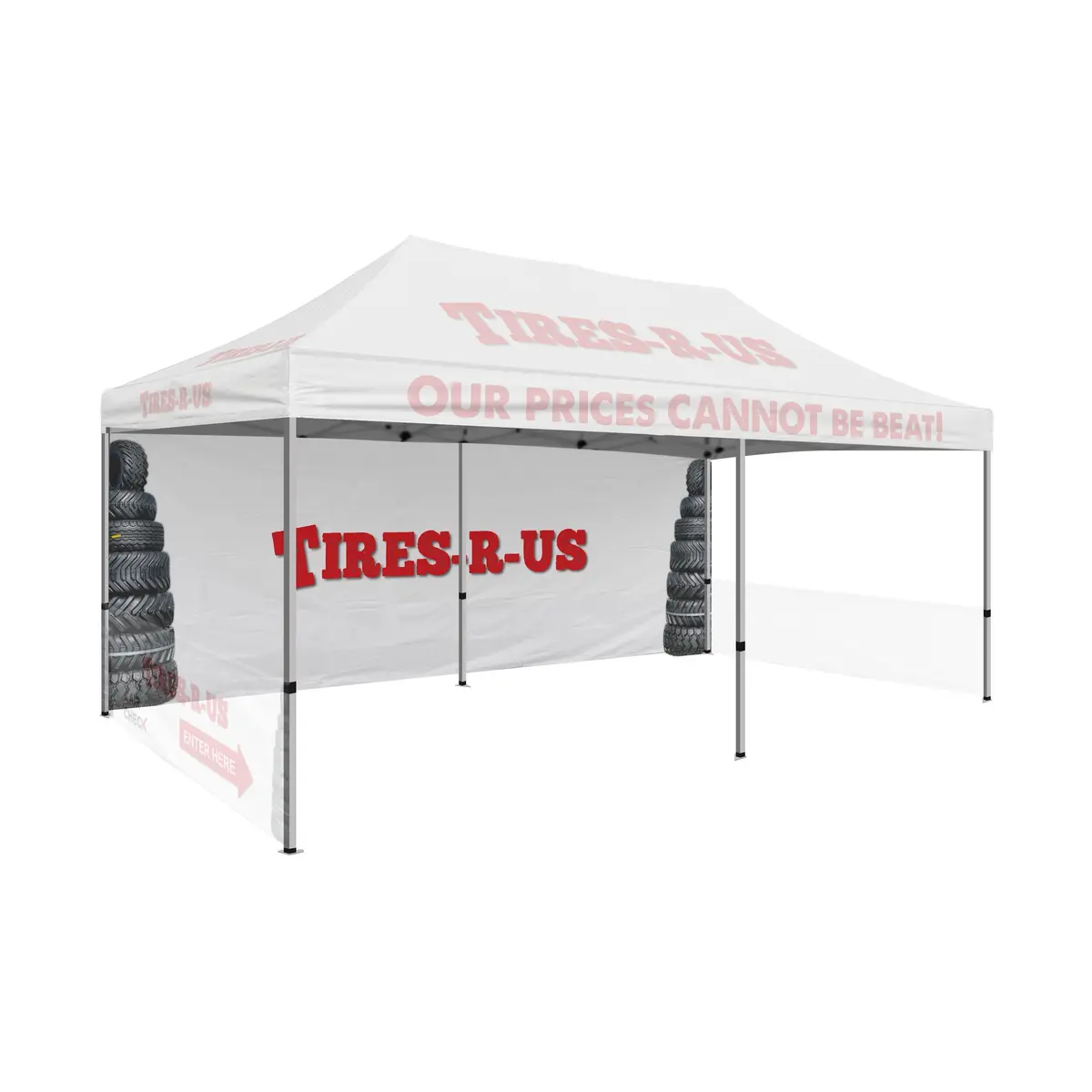 20Ft Custom Full Back Wall 1