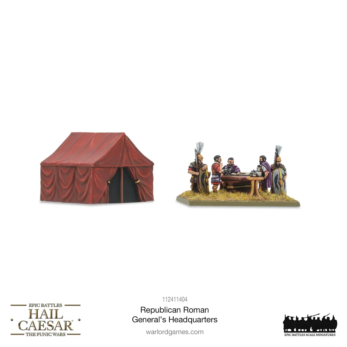 Hail Caesar Epic Battles: Roman Generals Headquarters 1