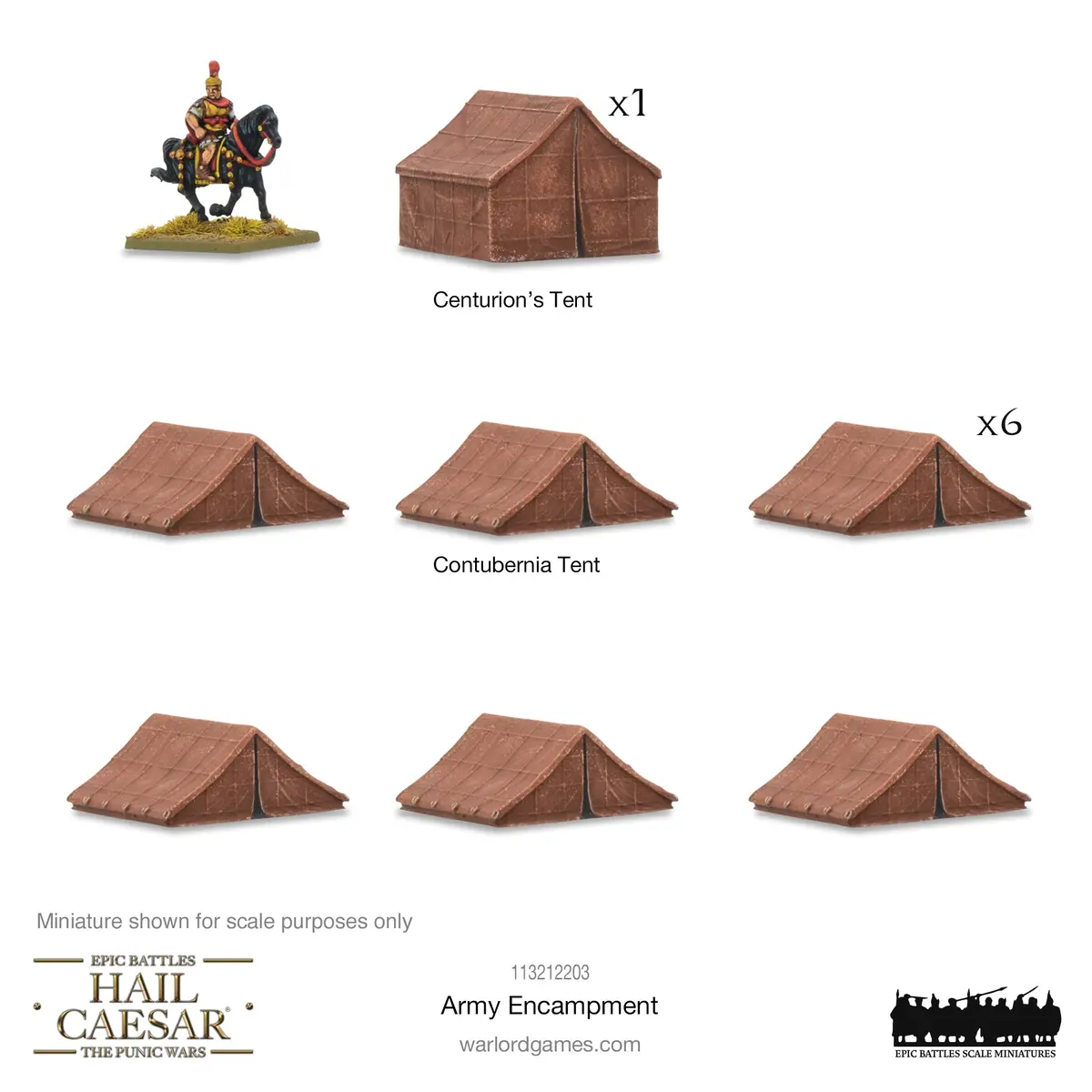 Hail Caesar Epic Battles: Army Encampment 1