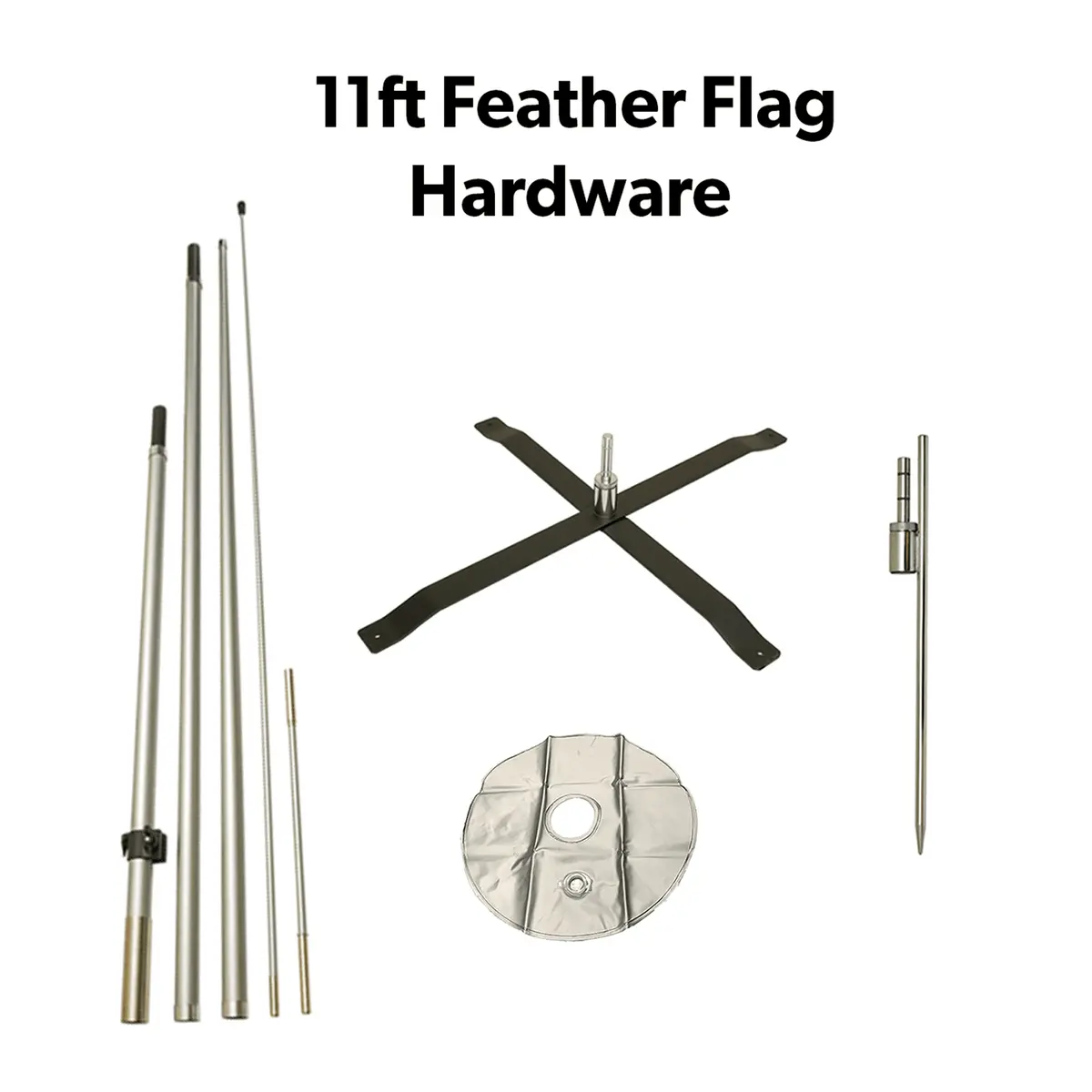 11Ft Feather Flag Hardware 1