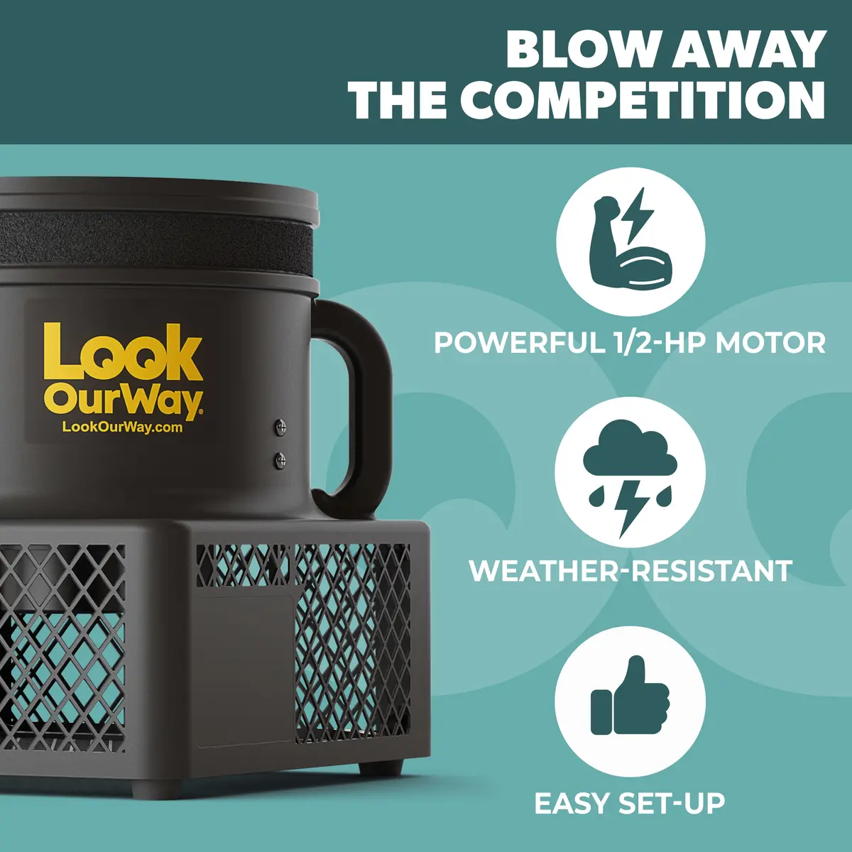 Weather-Resistant Air Dancers® Blower (12" Diameter) 2