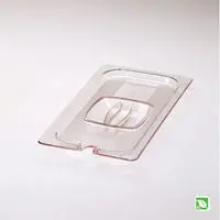 Rubbermaid 1/3 Size, Cold Food Pan Cover, Clear 1