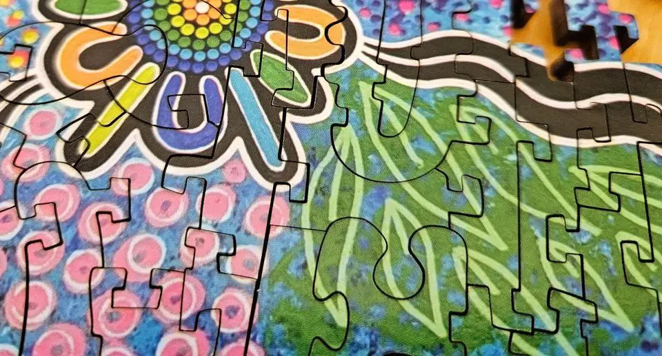 Tribe Recreated Wooden Jigsaw Puzzle 2