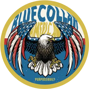 Pb American Eagle Sticker 2.5" 1