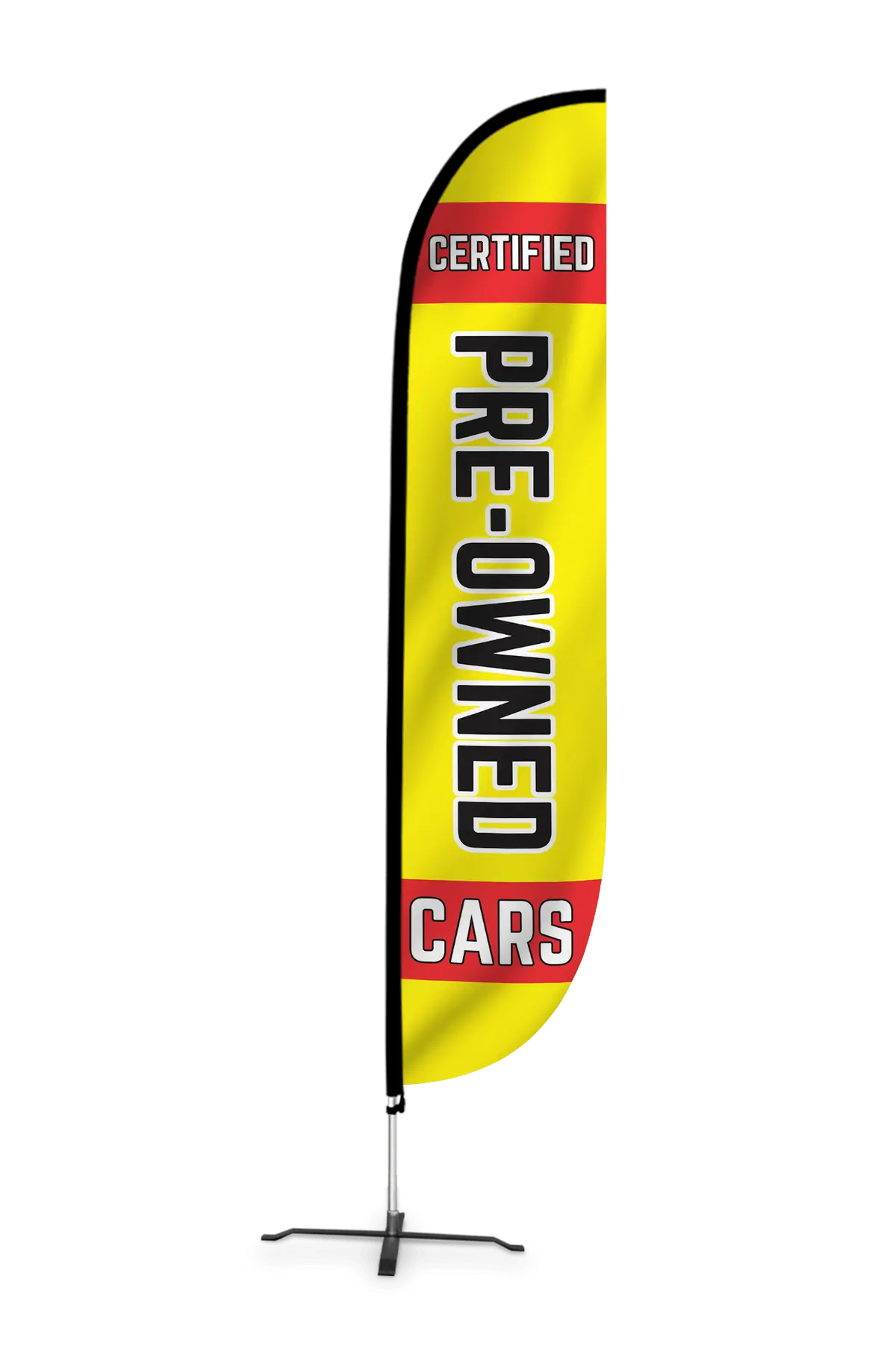Certified Pre-Owned Feather Flag 1