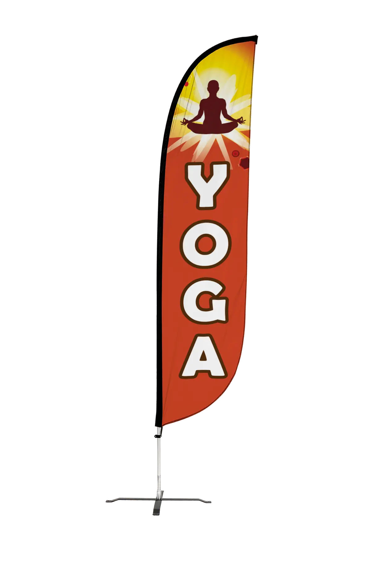 Yoga Feather Flag Red 1