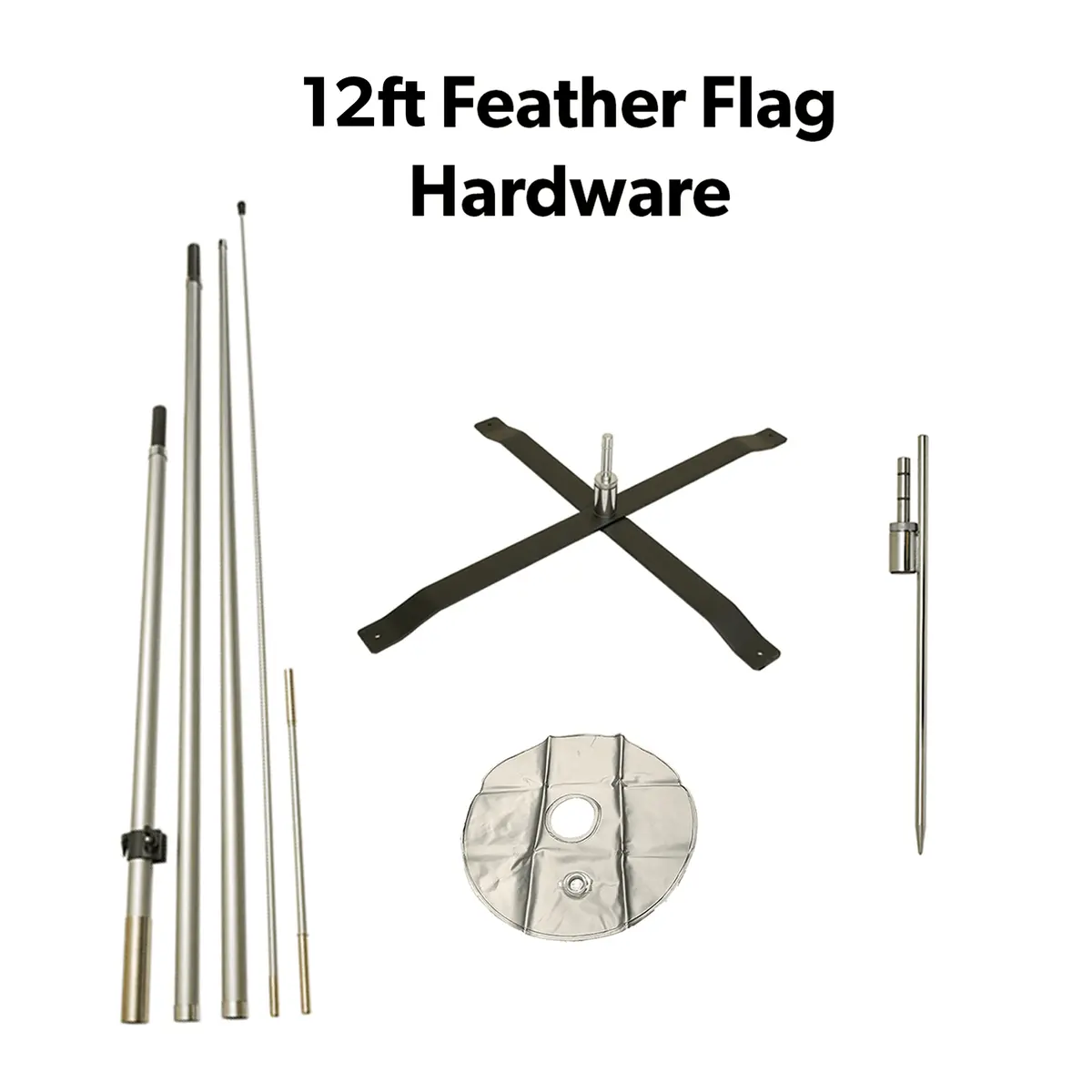 12Ft Feather Flag Hardware 1