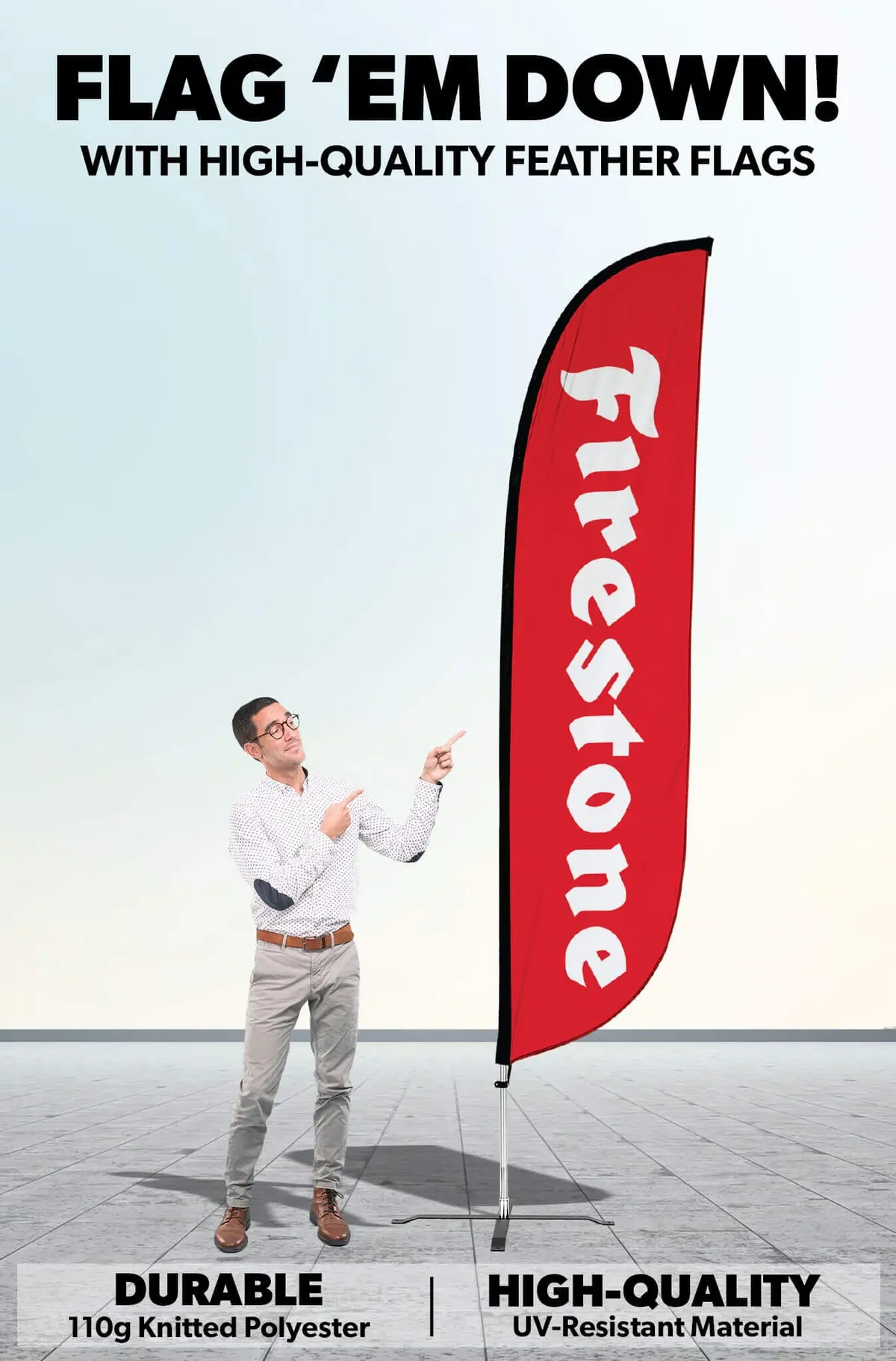 Firestone Feather Flag 2