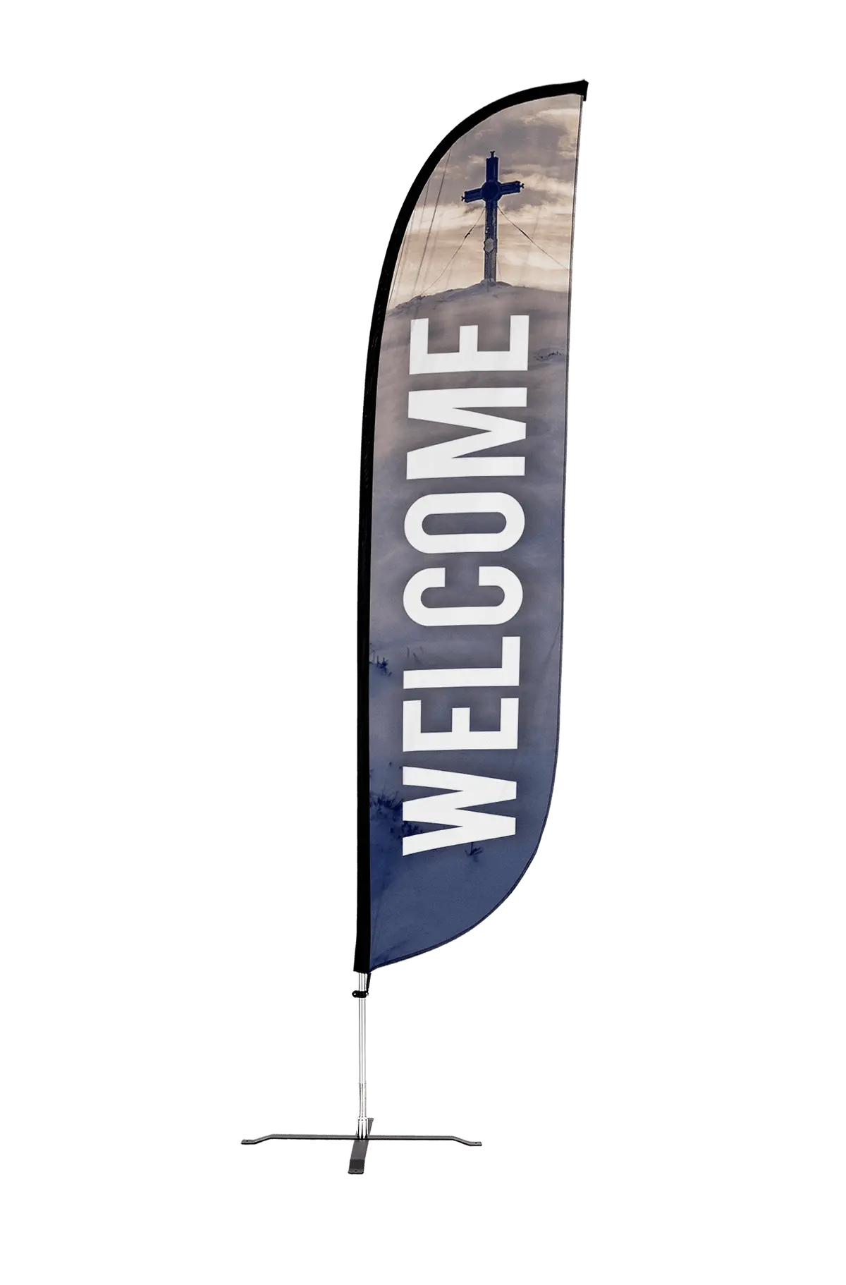 Welcome Church Feather Flag 1