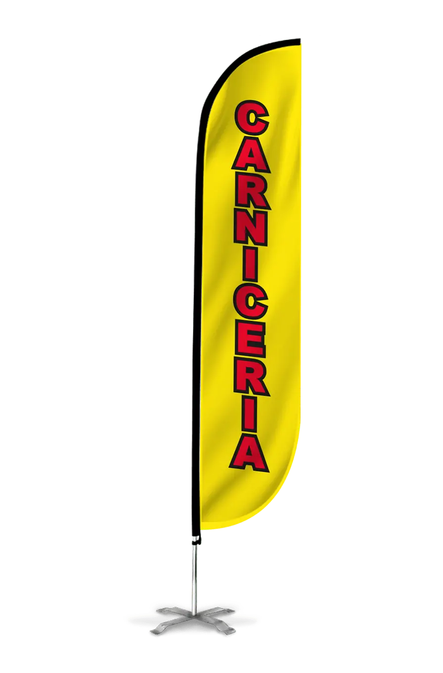 Carniceria Feather Flag 1