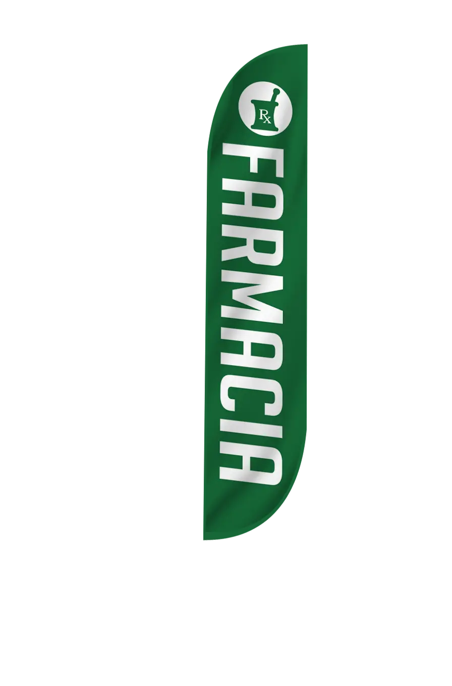 Farmacia Feather Flag 2