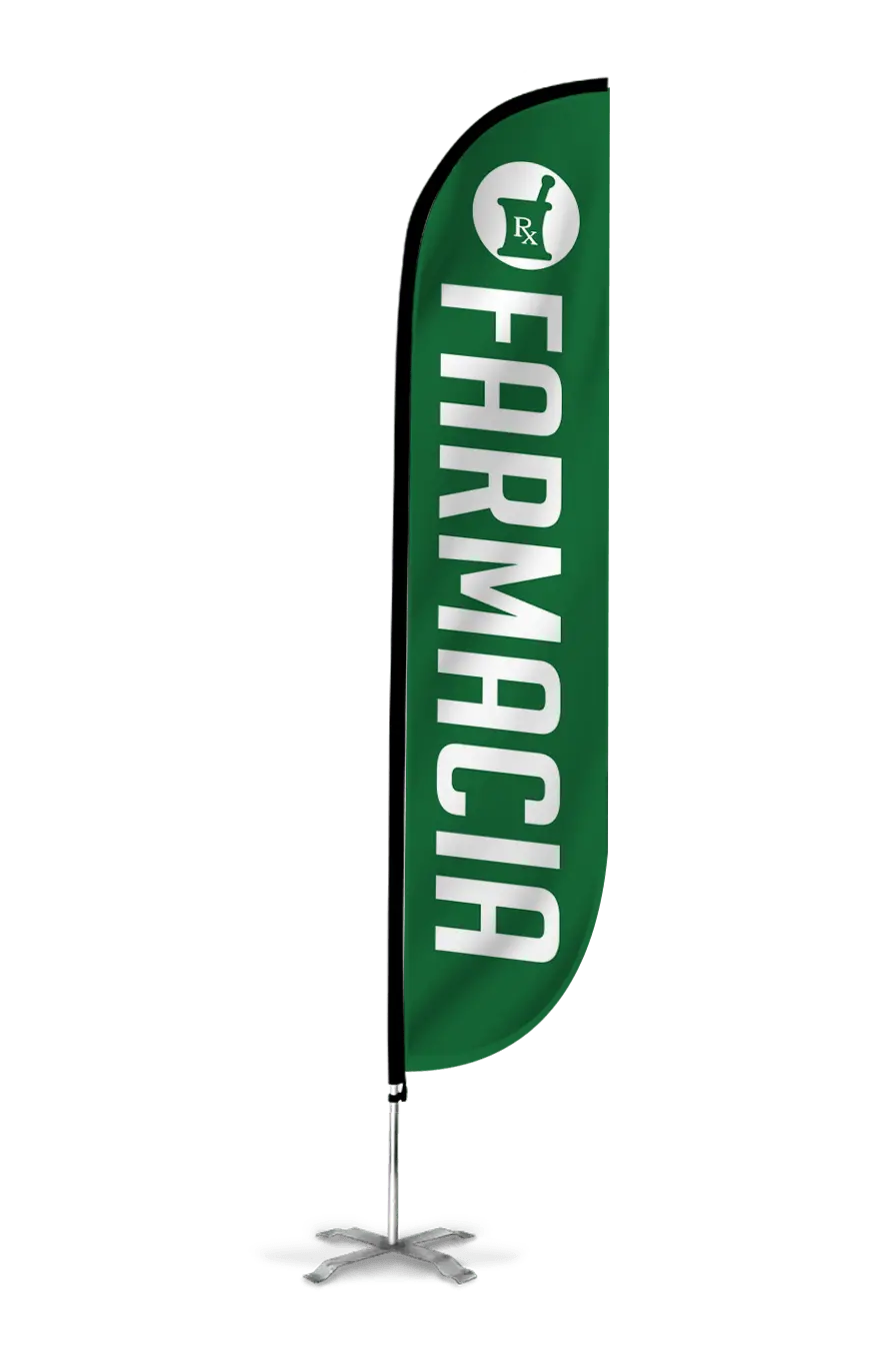 Farmacia Feather Flag 1