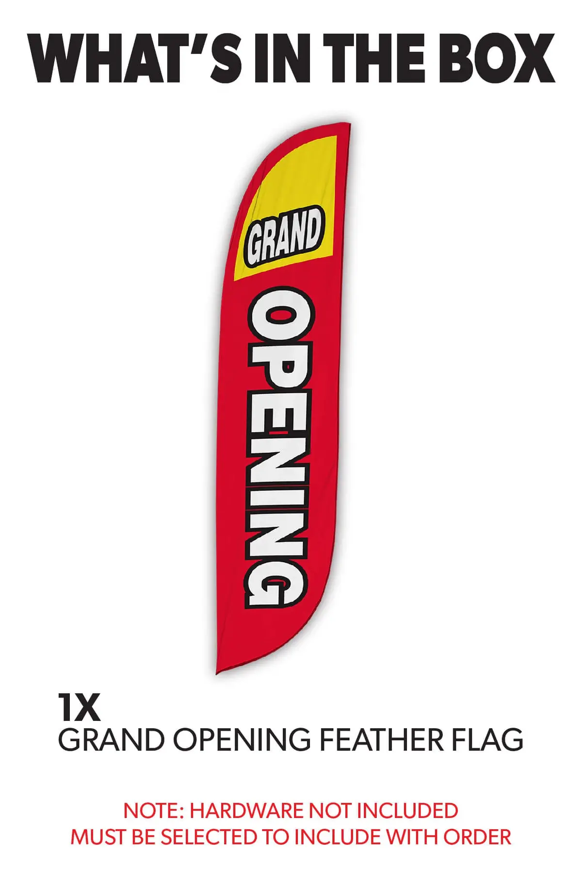 Grand Opening Feather Flag 4