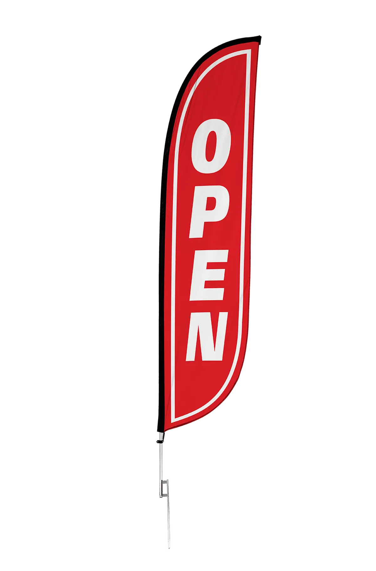 Open Feather Flag 8