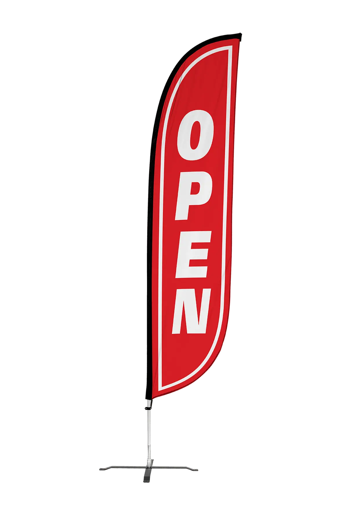Open Feather Flag 6