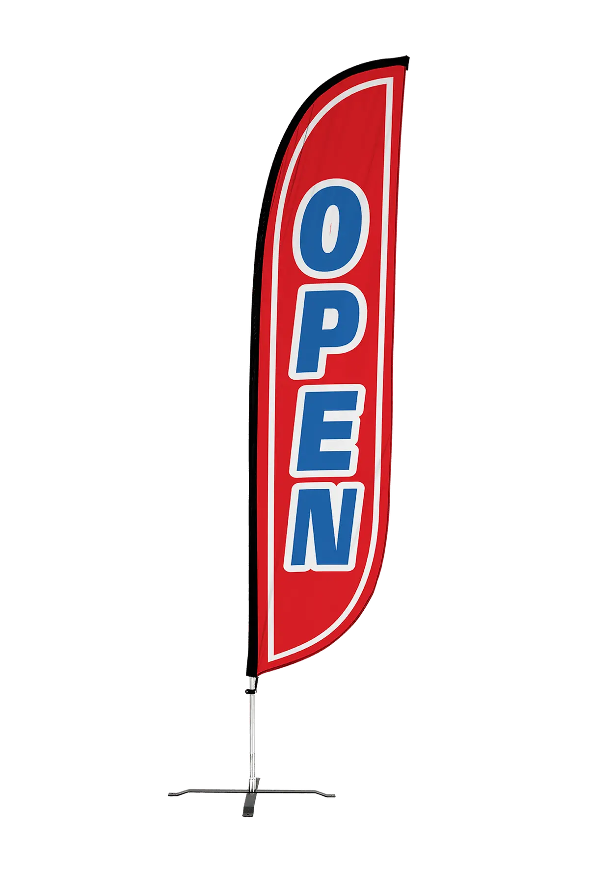 Open Feather Flag 3