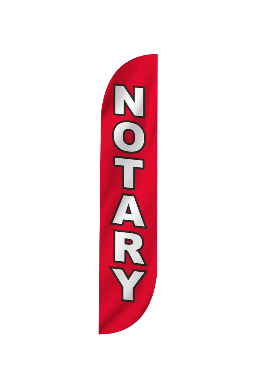 Notary Feather Flag 2