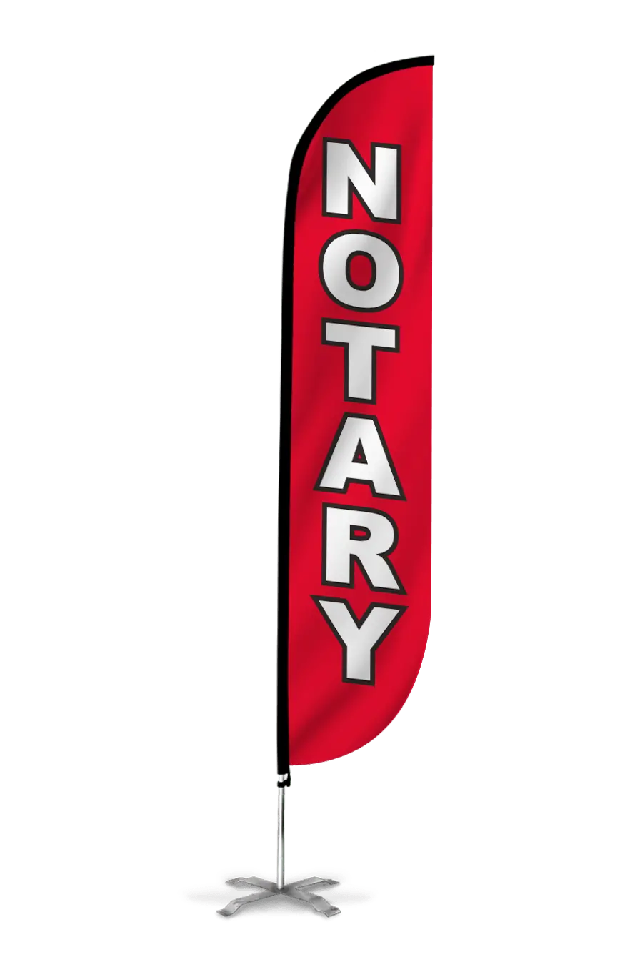 Notary Feather Flag 1