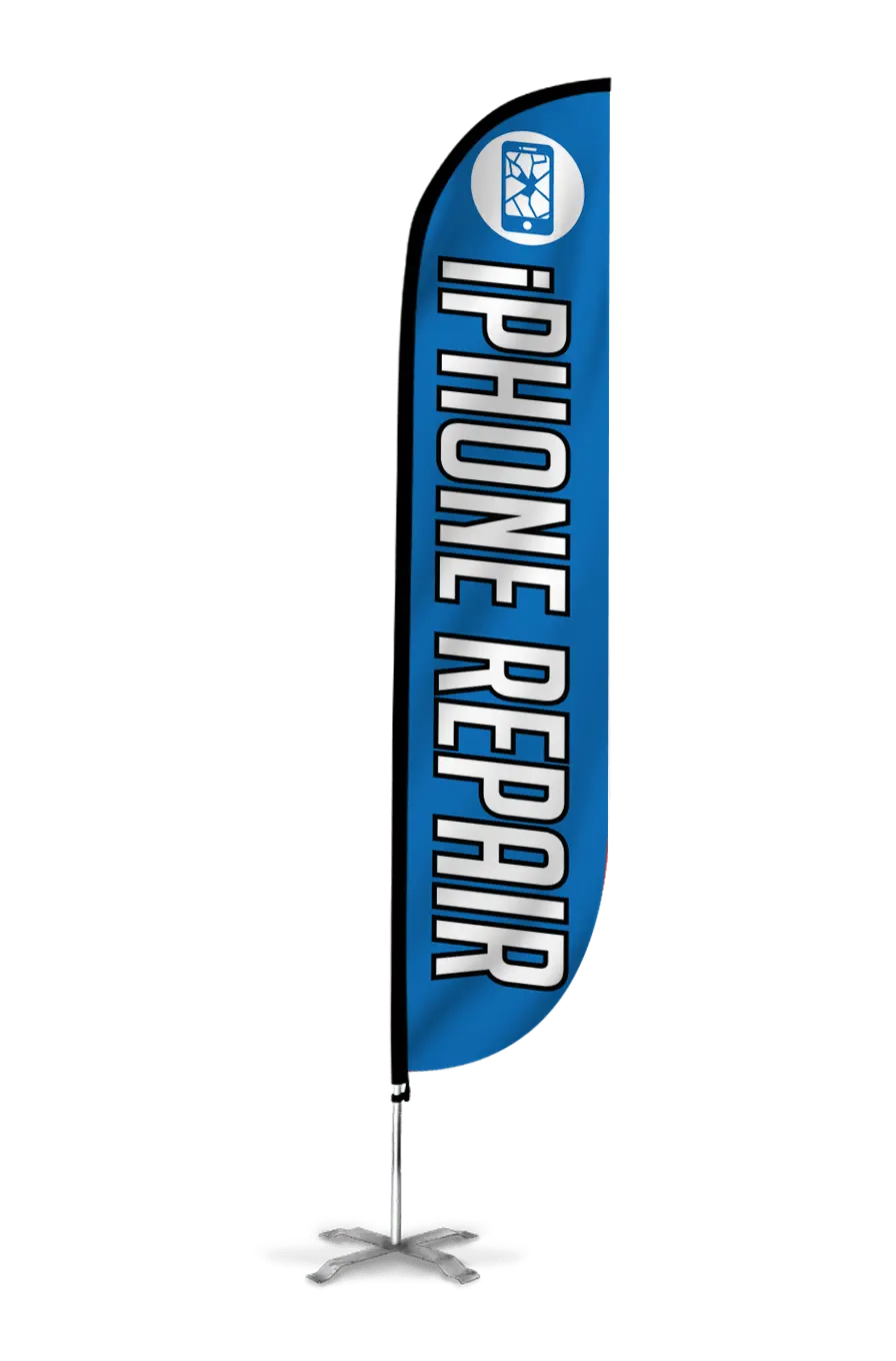 Iphone Repair Feather Flag 1