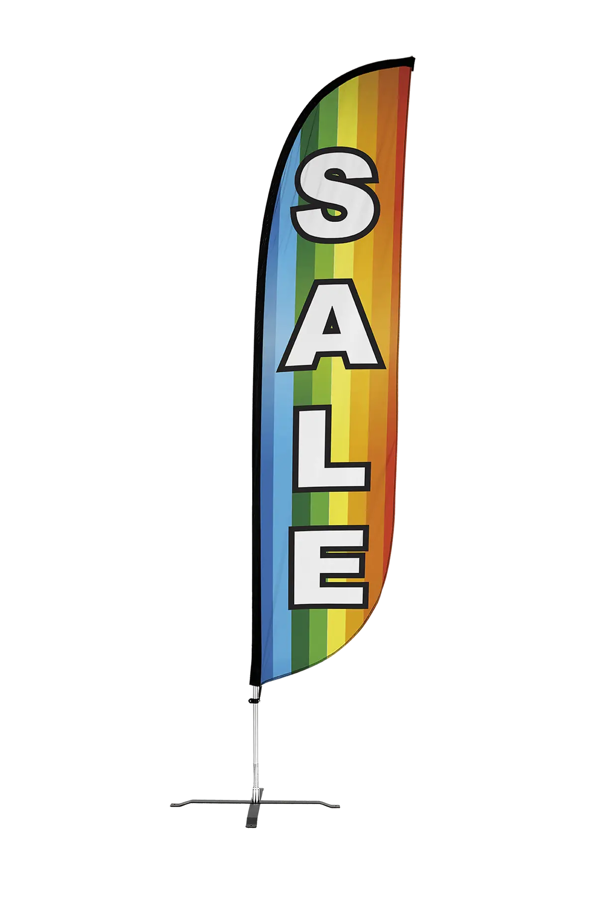 Sale Feather Flag Rainbow 1