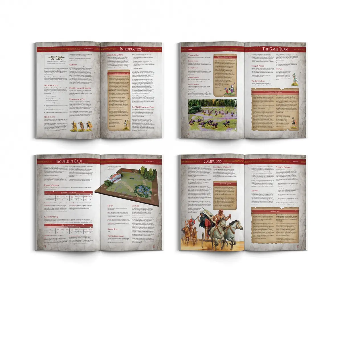Spqr: Death Or Glory Rulebook 2