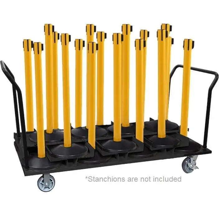 18 Stanchion Cart With Dual Handle (Vertical) 1