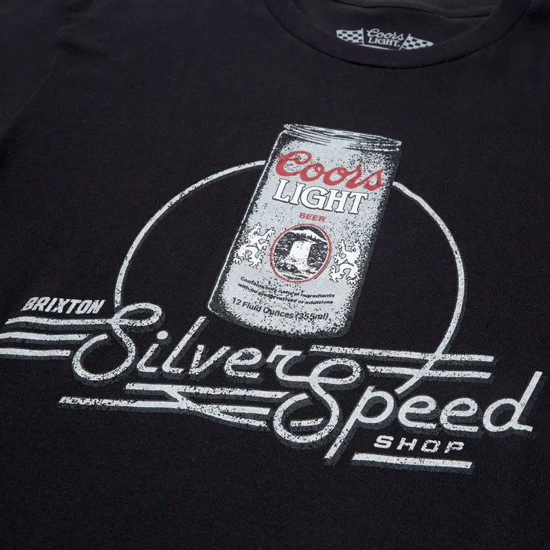 Coors Light Caster Short Sleeve Tee- Black 2