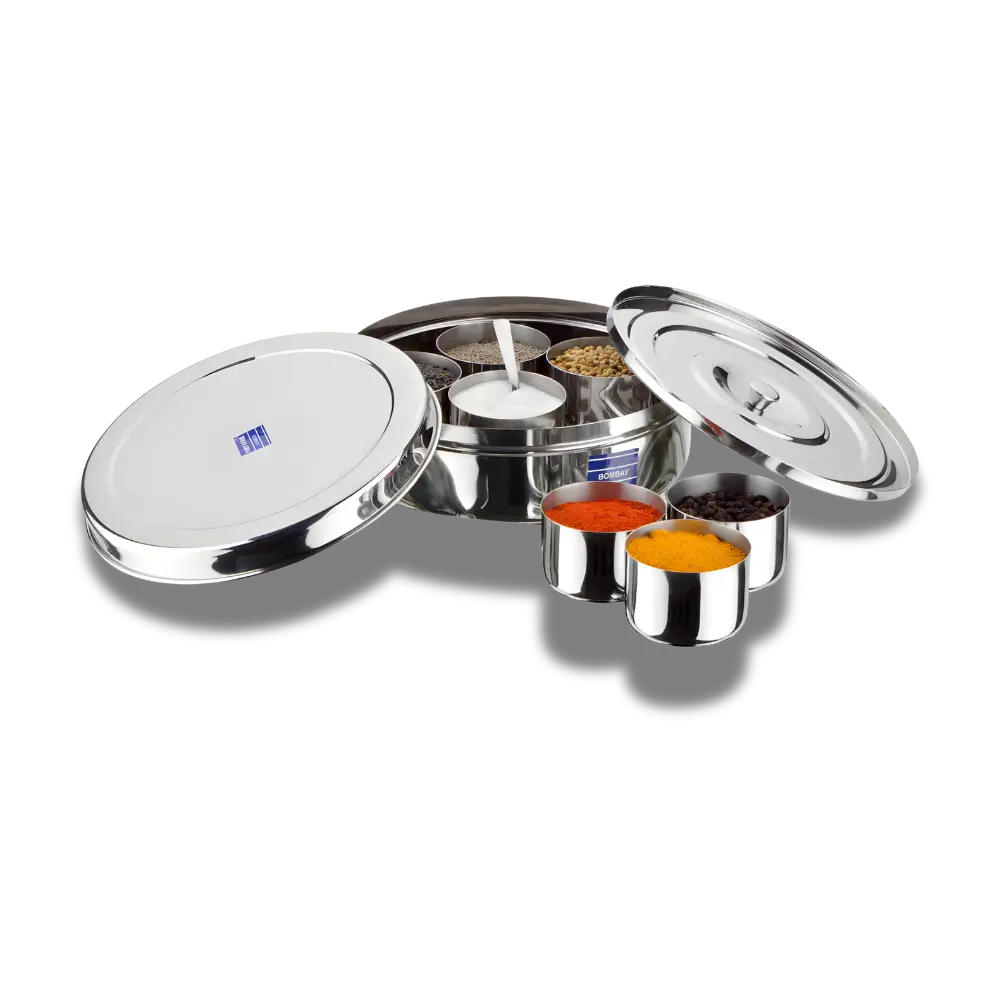 Bhalaria Stainless Steel - Masala Dabba, No. 12 | Premium Quality 1