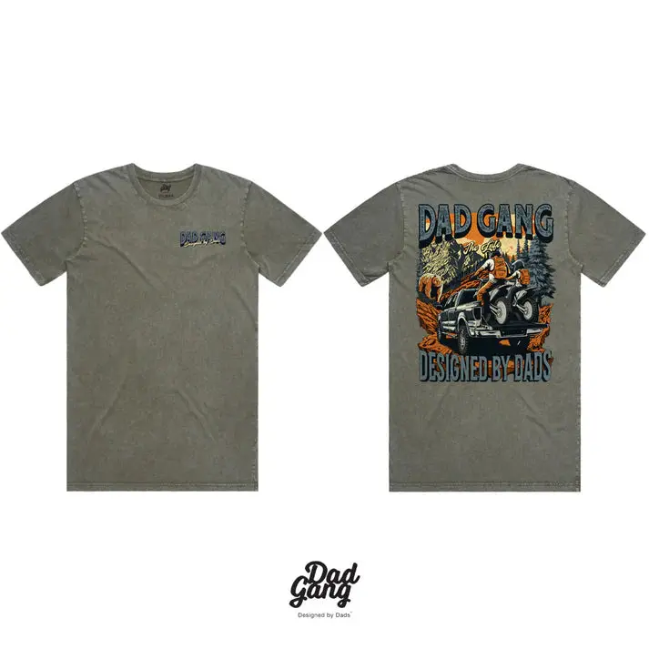Dg Tee - Mt. Adventure - Faded Green 3