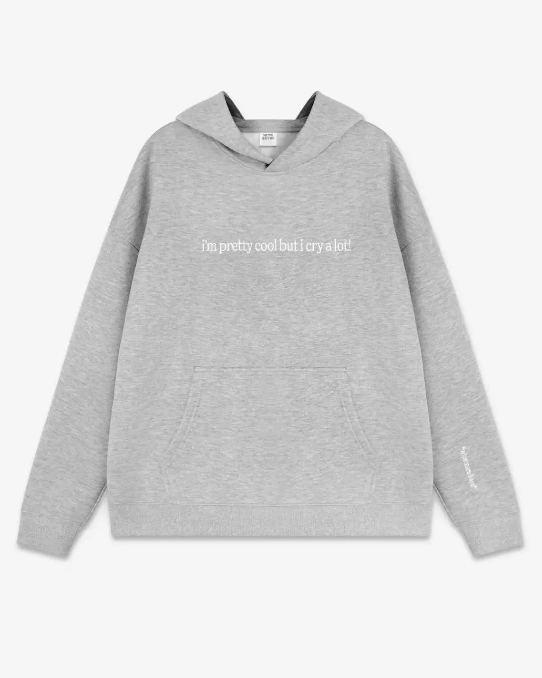 Cry A Lot! (Wipe Tears Here)™ Hoodie 1