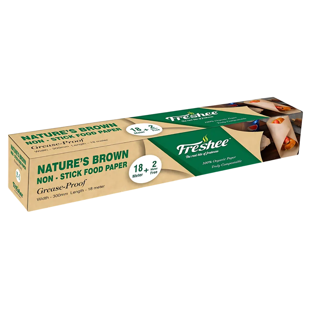 Freshee Natures Brown Non-Stick Food Paper 18 M+2 M | 300 Mm 1
