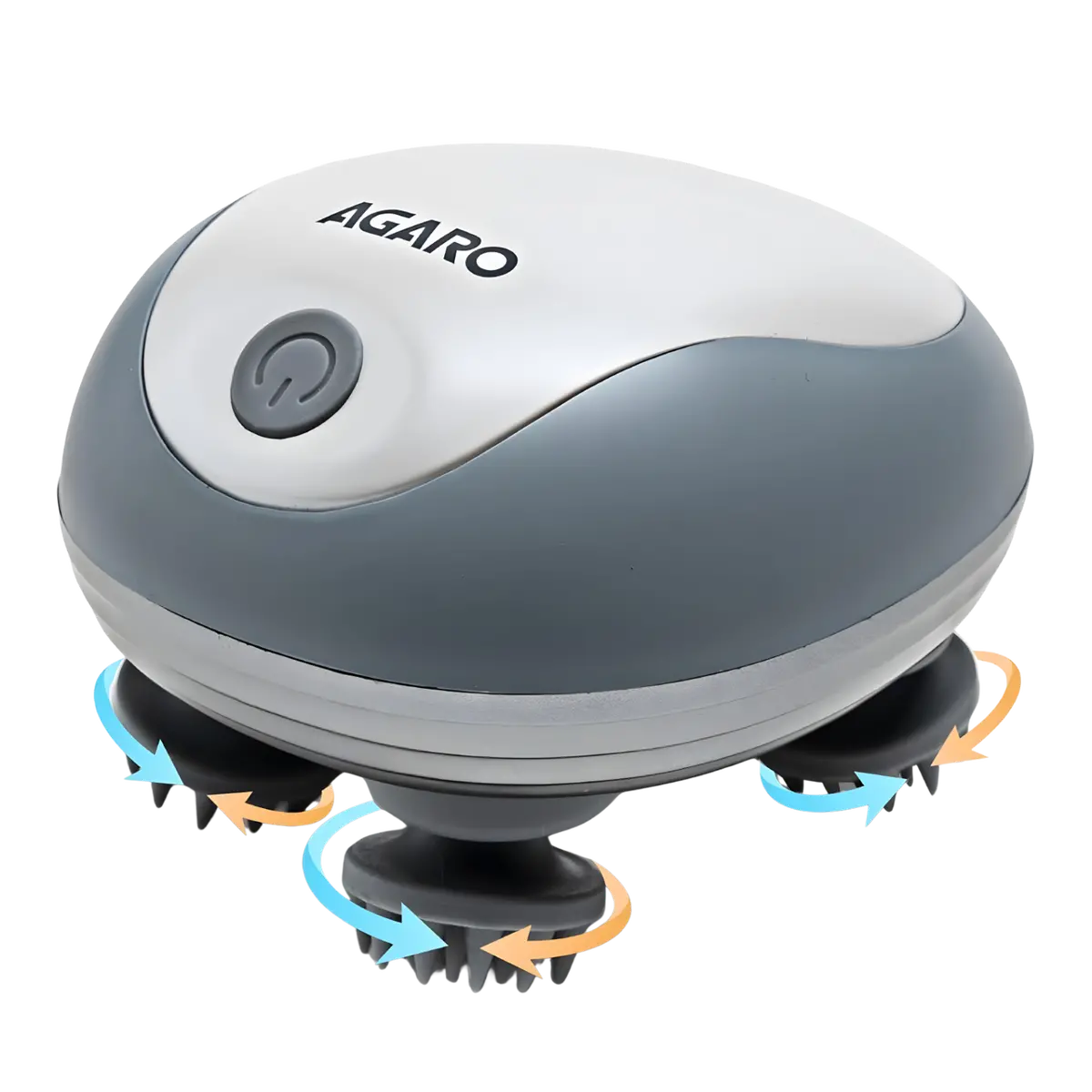 Agaro Scalp Massager, Rechargeable Electric Head Kneading Massager, 3 Speed Modes, Handheld Portable Head Scratcher Massager For Hair Growth, Deep Clean & Stress Relax, Sm3675 1
