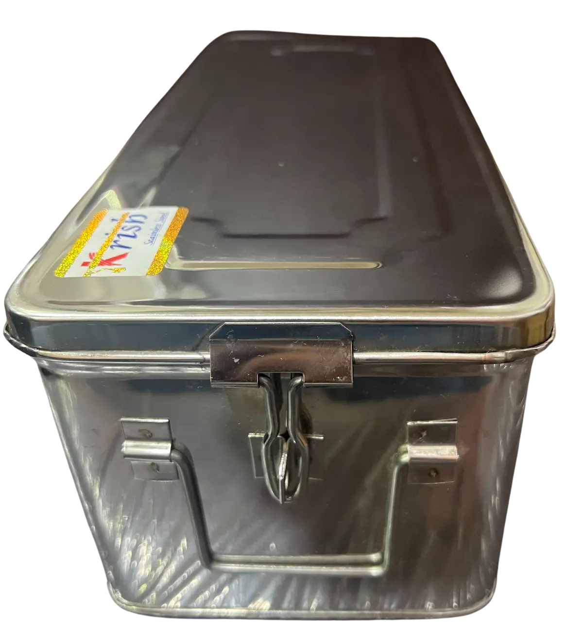 Krish Stainless Steel Special Locker Jewellery Cash Box | Suitable For Bank Shop Home Lockers, General Storage | 3 Sizes 1
