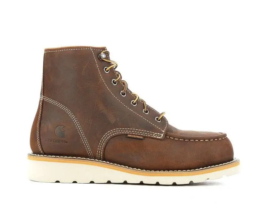 Men's Waterproof 6" Steel Toe Wedge Boot 1