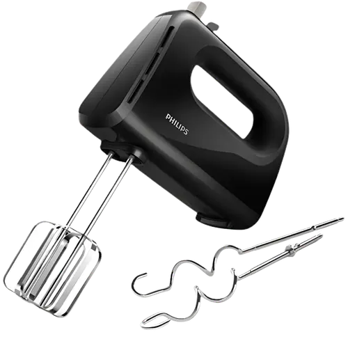 Philips Hr 3705/10 300 Watt Lightweight Hand Mixer, Blender With 5 Speed Control Settings, Stainless Steel Accessories And 2 Years Warranty 1