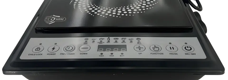 Milton Elio Induction Cooktop 1200 Watt | Soft Touch Push Button | 1 Year Warranty | 3 Year Coil Warranty 2