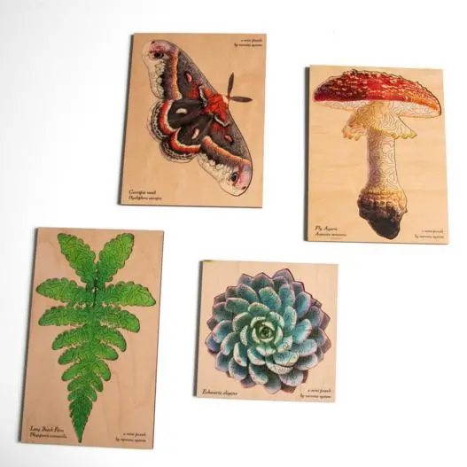 Mini Wooden Puzzles - Nervous System 2
