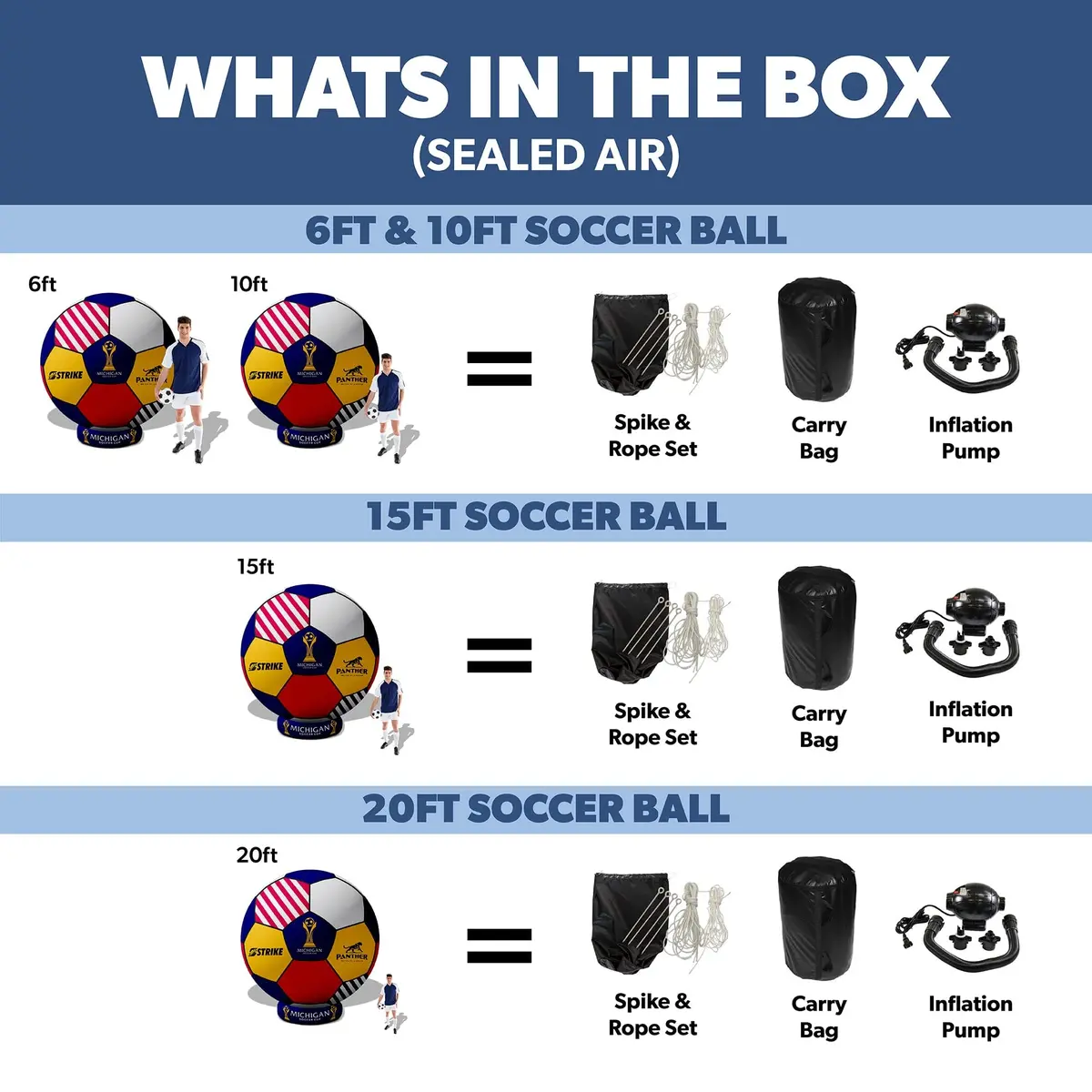 Custom Giant Inflatable Soccer Ball 8