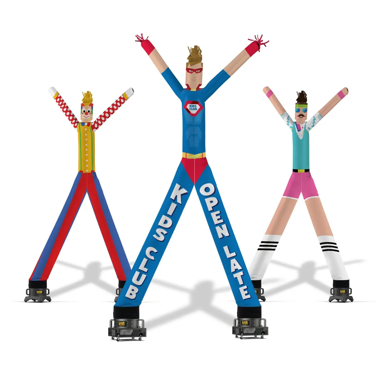 Custom Two Legged Air Dancers® Inflatable Tube Man 1